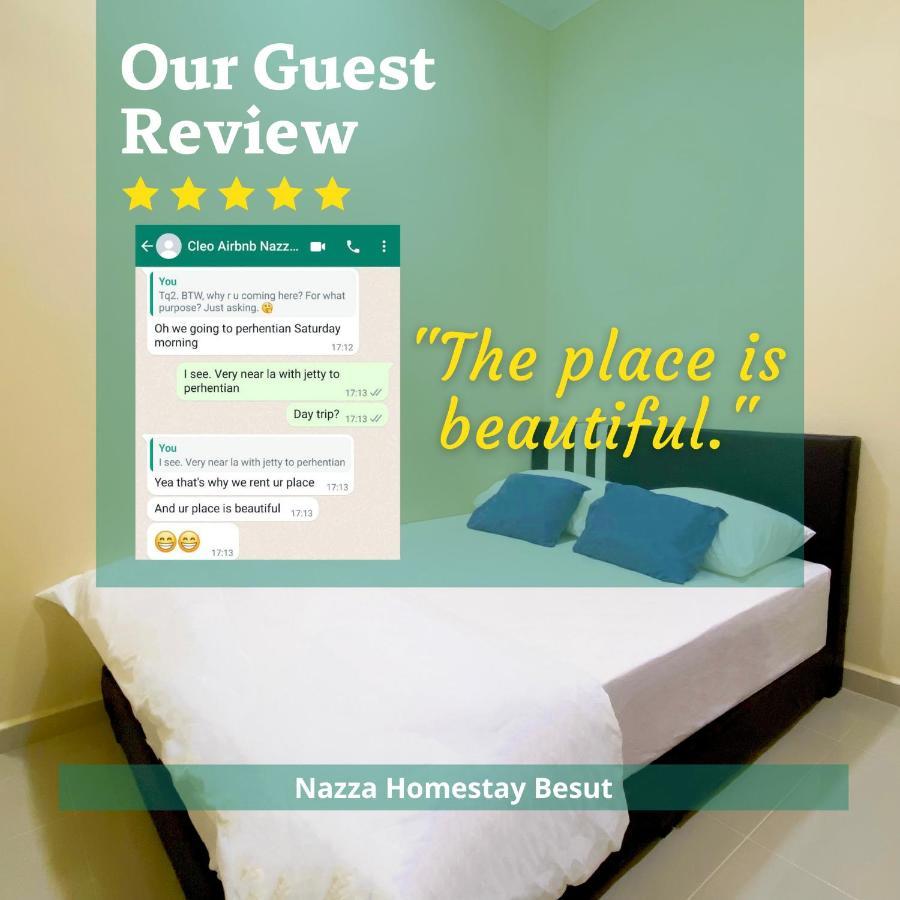 Nazza Homestay Besut With Swimming Pool Kampung Raja 外观 照片