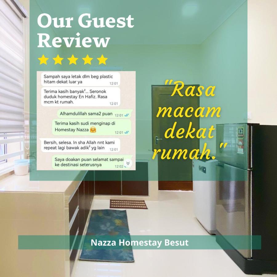Nazza Homestay Besut With Swimming Pool Kampung Raja 外观 照片