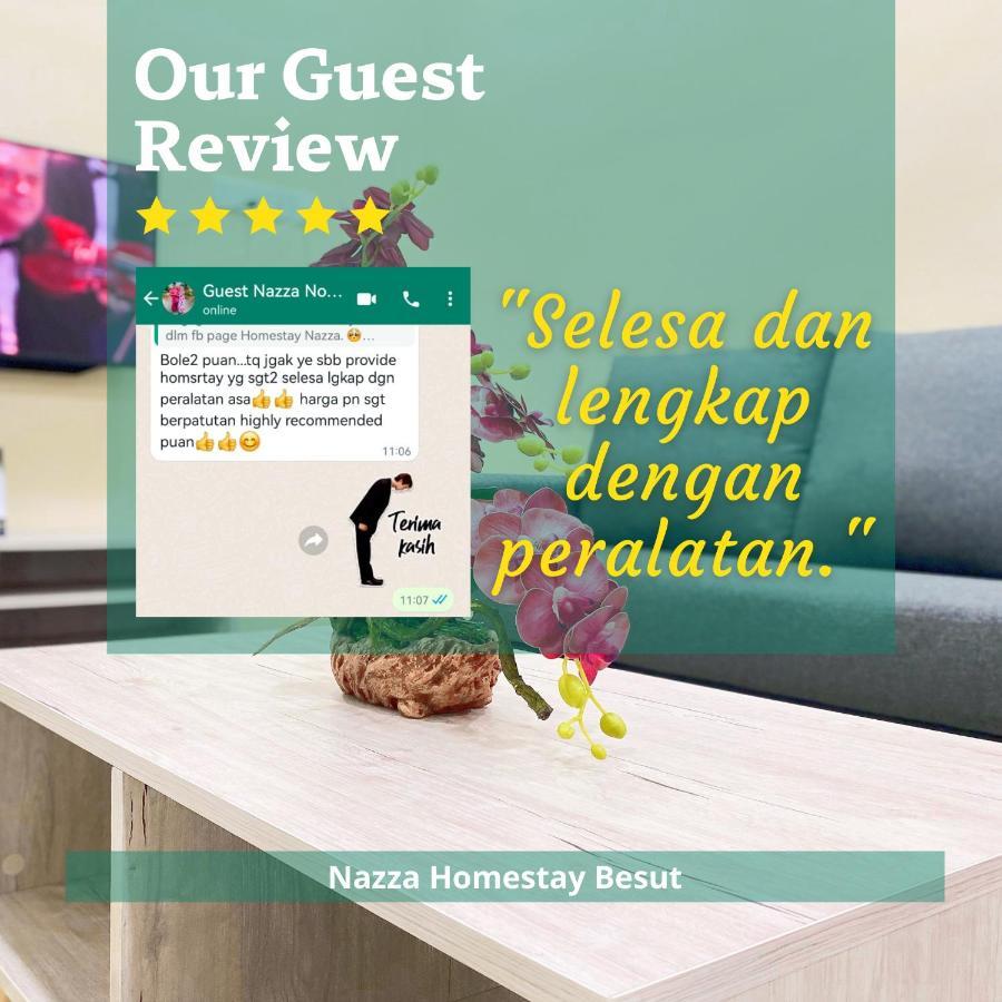 Nazza Homestay Besut With Swimming Pool Kampung Raja 外观 照片